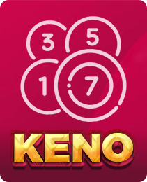 Keno — instant win title in the Bonu1 app lobby